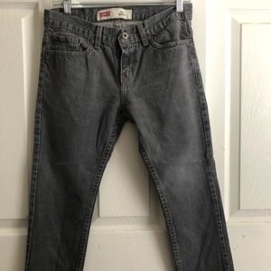 Levi’s 511 Skinny Gray Wash Boys Jeans (8 Husky)